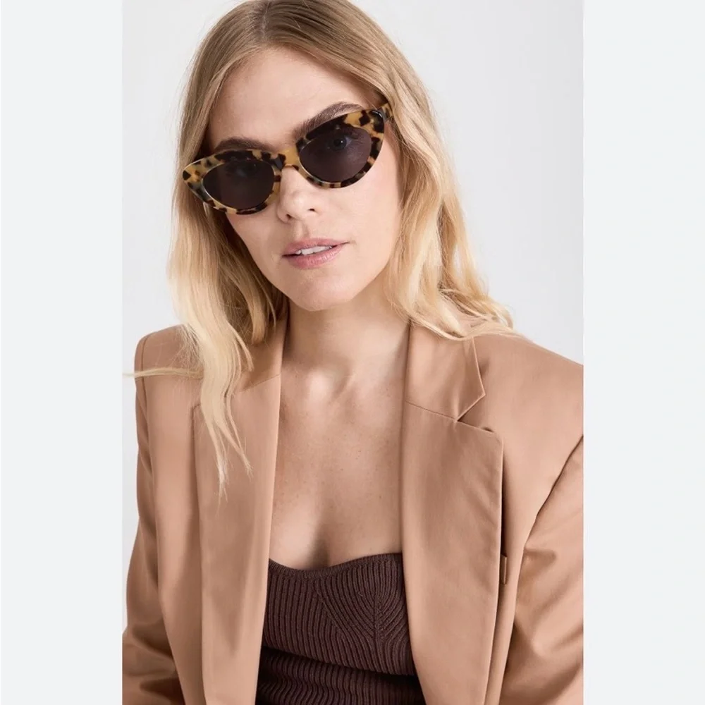 Illesteva Pamela Tortoise Cat-Eye Sunglasses